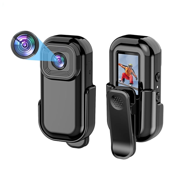 Cámara Deportiva Pequeña, Visión De 140 Grados, Pantalla LCD De 0,96 Pulgadas, Cámara De Bolsillo Portátil Ligera Para Ciclismo De Montaña
