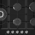 thumbnail image 3 of parrilla a gas koblenz 75 cm vidrio negro, 3 of 4