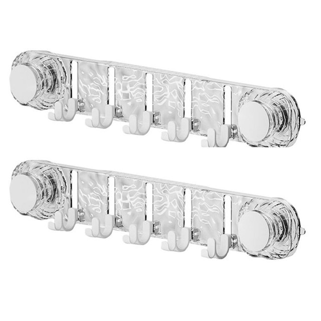 Porte de Toilette de Salle de Bain Sans Perçage Ventouse Rotative Crochet Ondulé