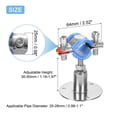 thumbnail image 2 of Uxcell Pipe Support, Stainless Steel Pipe Support Bracket for Pipes 25-27mm 4, 2 of 7