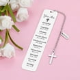 thumbnail image 2 of First Communion Gifts for Girls Boys- Christian Baptism Bookmark for Girls Boys, Confirmation Gifts for Teens, Bible Verse Bookmarks, 2025 Graduation Gifts, Easter Basket Stuffers for Teens, 2 of 5