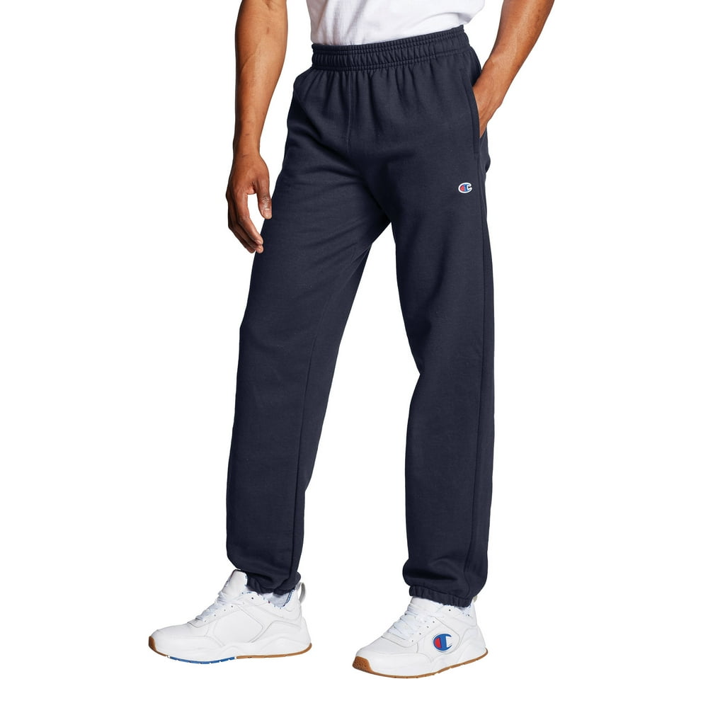Champion - Champion Men's Powerblend Fleece Relaxed Bottom Pants, up to ...