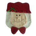 thumbnail image 2 of Protector extraíble y lavable para silla de comedor, para gorro de Papá Noel para decoración navideña / decoración del hogar, funda para asient rojo 2 Soledad Cubierta de silla de Navidad, 2 of 9