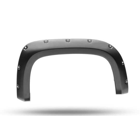 Fits 2021-2022 Chevrolet Colorado Bushwacker Fender Flare 40991-02 Pocket Style; Pocket Style/Exposed Fasteners; Front 1-1/2 Inch/Rear 1-1/2 Inch Tire Coverage; Matte Black