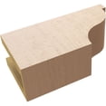 thumbnail image 6 of Ekena Millwork 4"W x 6"H x 12"L Garner Woodgrain TimberThane Rafter Tail, Primed Tan, 6 of 6