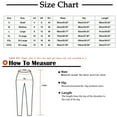 thumbnail image 2 of Aoochasliy Womens Pants High Waist Yoga Pants Slimming Booty Leggings Workout Running Butt Lift Tights Pants, 2 of 4
