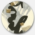 thumbnail image 1 of Designart 'Glam Collage II' Glam Metal Circle Wall Art, 1 of 3
