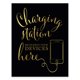 thumbnail image 1 of Andaz Press Letreros para fiestas de boda, tinta negra y dorada metálica, estación de carga de 8,5 x 11 pulgadas, chat instantáneo, Instagram y Tweet Away Recarga tu teléfono aquí, 1 paquete sin marco, 1 of 1