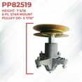 thumbnail image 3 of Proven Part  Deck Kit Spindle Blade Belt Pulley 753-08171 618-0671 754-04138, 3 of 10