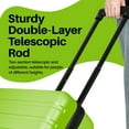 thumbnail image 2 of Carry On Luggage Airline approved Hardside Suitcase with Wheels PC ABS Lightweight Luggage with TSA Lock USB 20 inch AppleGreen, 2 of 7
