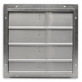thumbnail image 4 of Aluminum Wall Backdraft Dampr For 12 in Fan, Single Panel, 15 in H-W, 6 in L, 4 of 6