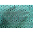 thumbnail image 4 of oneOone Tissu en Coton et Soie Chevron & Triangle Géométrique Imprimé 1 Yard 42 Pouces de Large, 4 of 4