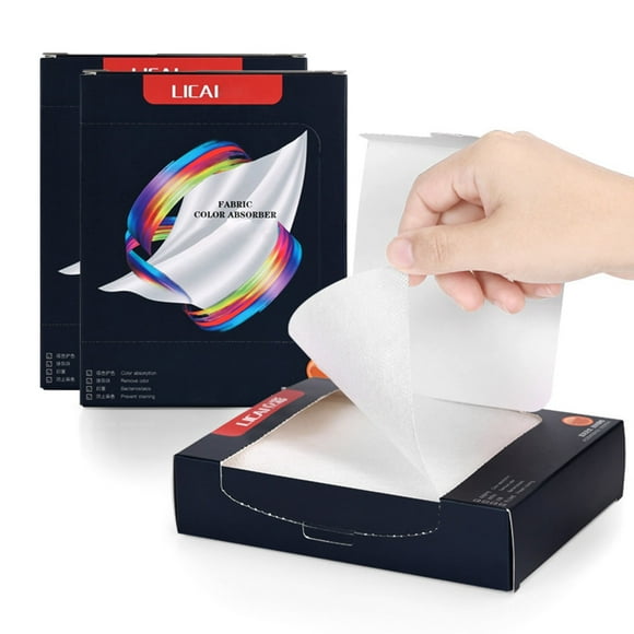 Color Catcher Sheets for Laundry - 100 Count, Maintain Clothes Color and Avoid Staining