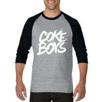 Artix - Mens Raglan Sleeve Baseball T-Shirts - Coke Boys