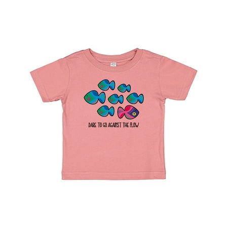 

Inktastic Against The Flow Gift Baby Girl T-Shirt