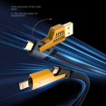 thumbnail image 2 of Cable de datos Cuatro en Uno Carga súper rápida PD27W Carga Dual Tipo-c65W Cable de carga rápida Multifuncional, 2 of 5