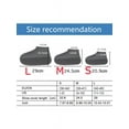 thumbnail image 3 of KARLSITEK Portable Silicone Reusable Waterproof Shoes Cover Wear-Resistant Rain Boots, Black, 3 of 8
