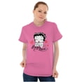 thumbnail image 4 of Betty Boop Love Hearts Cute Women Plus Size Graphic Tee Tees Brisco Brands 2X, 4 of 5