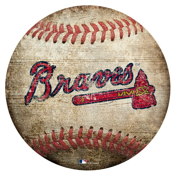 Fan Creations Baseball Atlanta Braves 100% MDF Sign