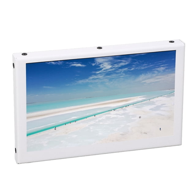 Mini Écran d'Affichage LCD, Coque en Alliage d'Aluminium 5 Pouces Compatibilité PC Deuxième Écran Externe Résolution 800x480 pour Gaming