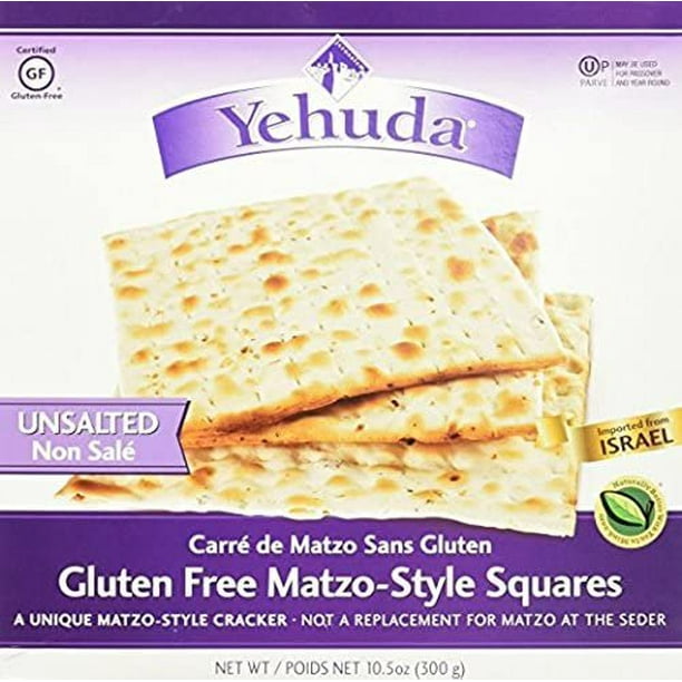 Yehuda Matzoh Gluten Free Unsalted Matzo, 3 Count Walmart.ca