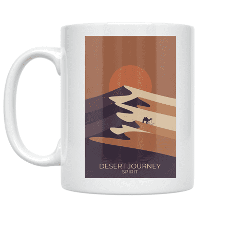 Desert Journey Spirit Adventure - Explorer - 11 oz Ceramic Coffee Mug
