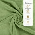 thumbnail image 7 of Utopia Towels 4 Pack Bath Towels Set, 100% Ring Spun Cotton, Soft and Highly Absorbent Wash Towels for Body and Showering – Perfect for Daily Use (27 x 54 Inches)(Sage Green), 7 of 7