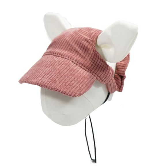 Dog Hats for Large Dogs Golden Retriever Corduroy Solid Color Dog Baseball Cap Ear Cutout Sun Protection Outdoor Pet Dog Supplies for Walks Hiking Travel Multiple Colors Pack of