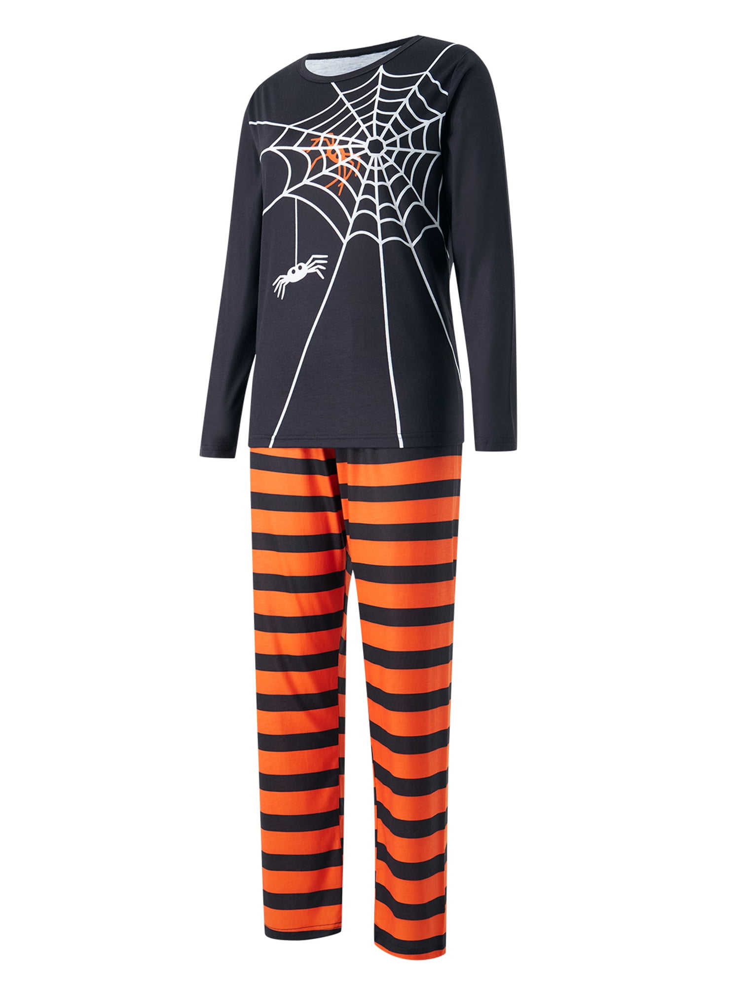 Conjunto de pijamas de Halloween a juego para toda la familia Fiomva,  pijamas con estampados divertidos, ropa de dormir para parejas, hombres y 