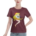 thumbnail image 1 of Women's Basic Short Sleeve T-Shirt Sailor Moon Aino Minako, 1 of 6