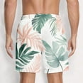 thumbnail image 4 of Xyxonk Mens Swim Trunks 9" Quick Dry Big & Tall Swimming Shorts Beach Print Stretch Swimwear Bathing Suits with Pockets White 6XL, 4 of 4
