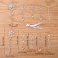 thumbnail image 3 of Colgante de Hielo con Forma de Copo de Nieve, Decoración Navideña Colorida (10 Unidades) | Colgante de Hielo para Árbol de Navidad, 3 of 6