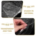 thumbnail image 2 of 200 piezas desechables fundas para pies transparentes botines de plástico bolsas de terapia de pies para mujeres y hombres, 2 of 6
