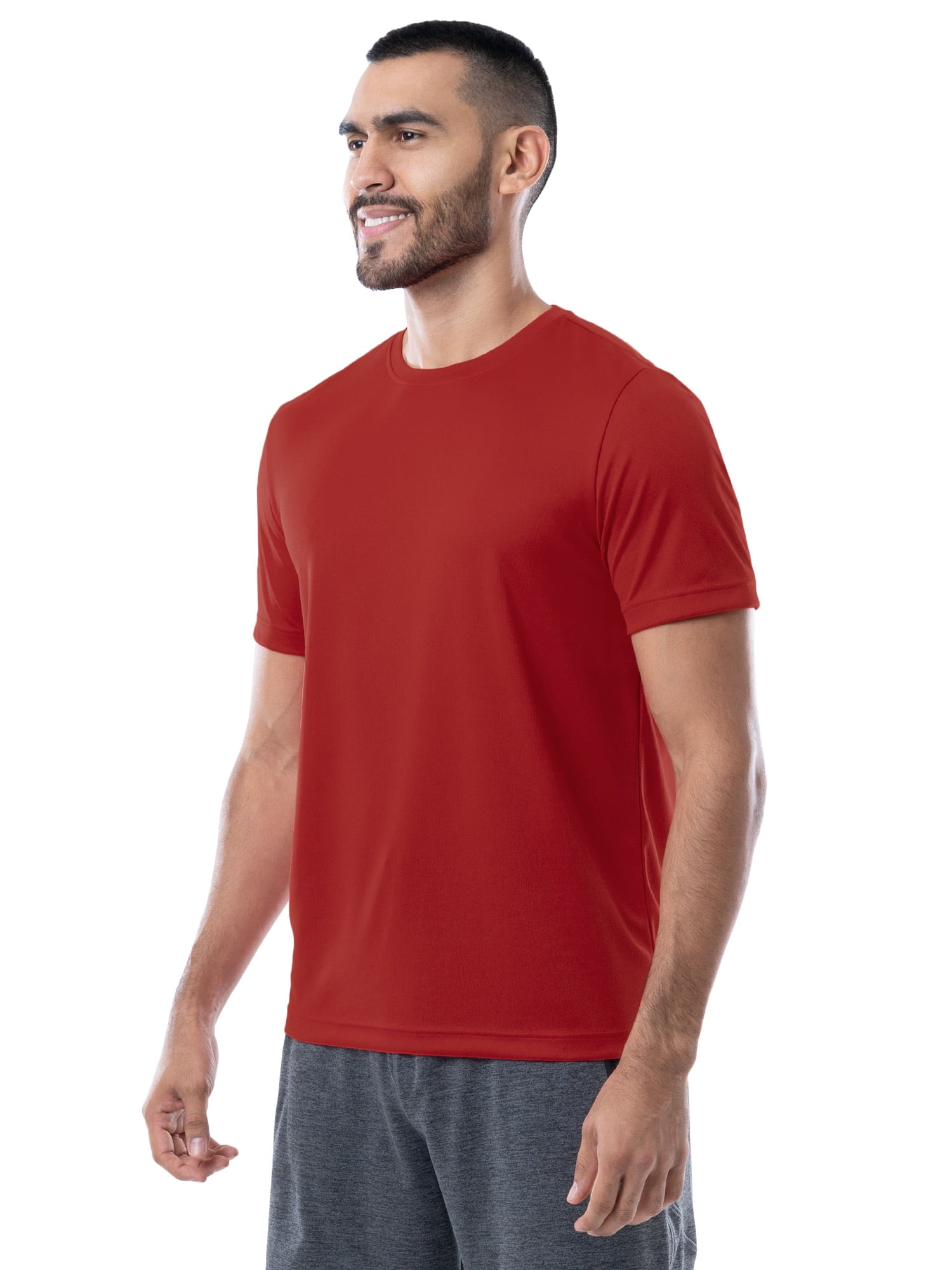 Athletic Works Men's and Big Men's Core Active Tee with Short Sleeves, Sizes XS-4XLT
