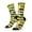 2 Black-2, variant on Orange and Lemon Print Adult Socks for Men & Women,Calf Socks, Ankle Socks,Boots Socks,Breathable Casual Sock,Unisex Crew Socks