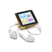 Apple iPod Nano 6e génération 8 Go orange, comme neuf, sans emballage de vente au détail.