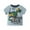 Blue, variant on RUTAYY Infant Infant Boys' T-Shirt Short sleeve camouflage dinosaur thin short sleeve Cute Elegant , White, 18-24 Months