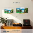thumbnail image 3 of Elephant Stock James Bond Island Wall Art - Horizontal Multi Panel Canvas - Living Room Wall Decor - Beach Multi Panel - Blue And Green Decor - 24" x 14", 3 of 4