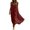 Wine, variant on JIAYUE Women's Backless Dress Summer Casual Sleeveless Solid Color Spaghetti Strap Crew Neck Dresses Relaxed Fit Lightweight Home Everyday Comfortable Soft Wear