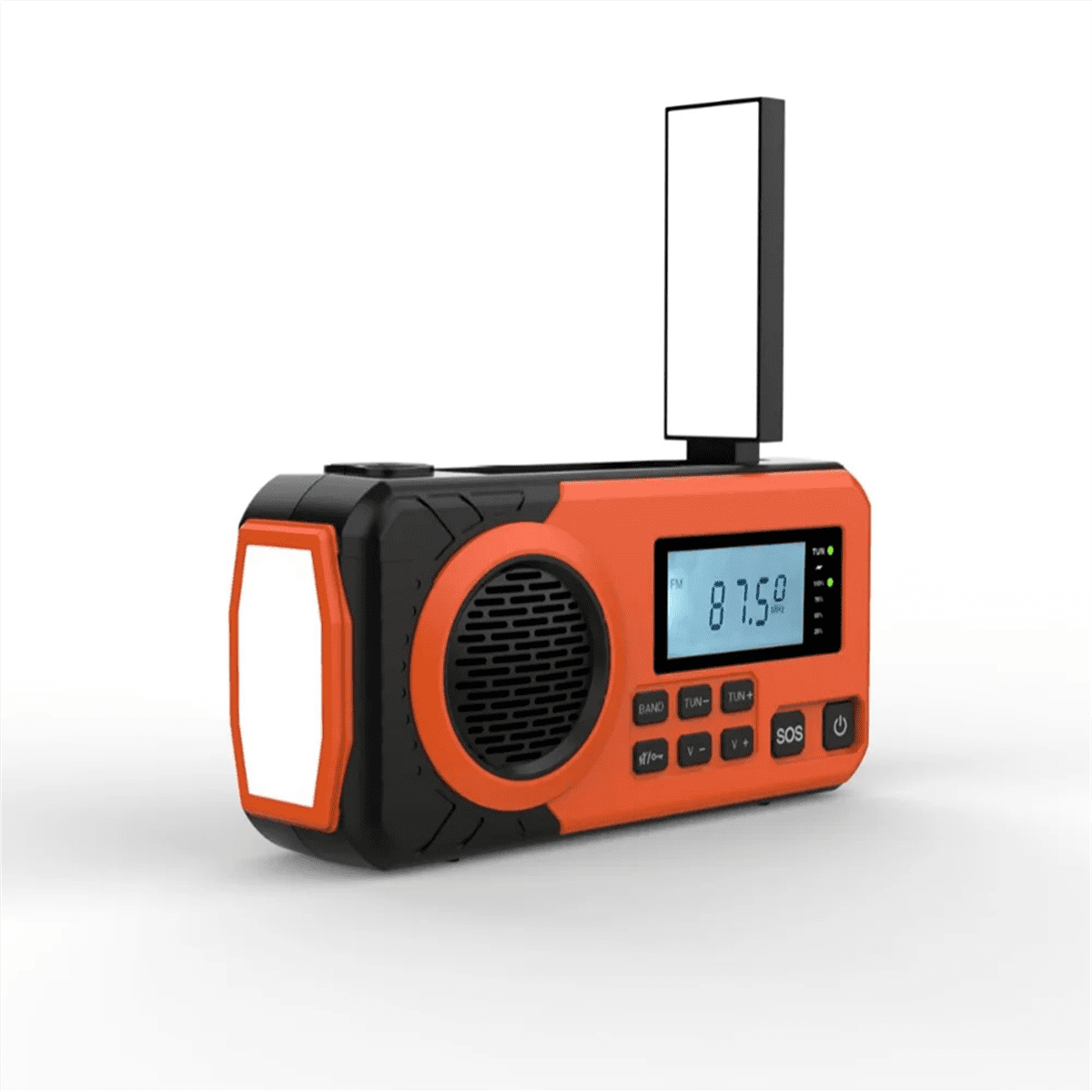 Solar Hand Crank Emergency Weather Radio,SW/AM/FM Portable Radio with 3 LED Flashlight 4000mAh Power Bank