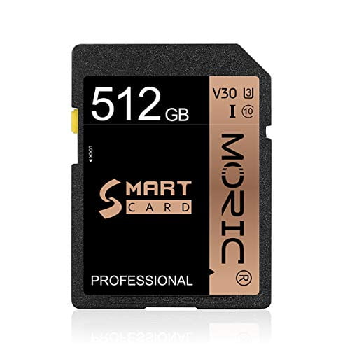 SD Card 512GB Memory Card Fast Speed Security Digital Flash Memory 