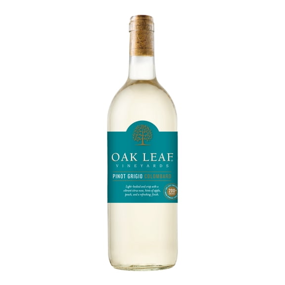 Oak Leaf Vineyards Pinot Grigio/Colombard, White Wine, 750ml