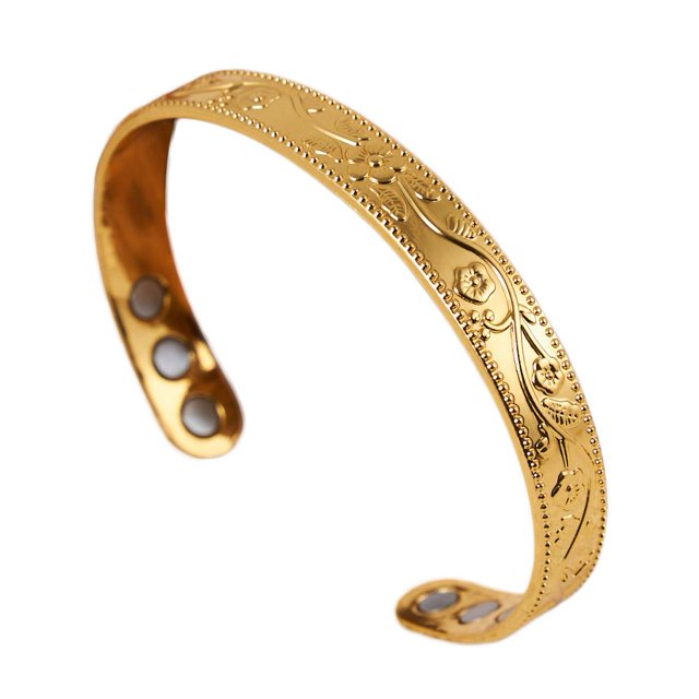 Ruifaya Pulsera pura color ciruela rojo antiguo conjunto de brazaletes para hombres y mujeres X7S3 Minori