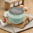 thumbnail image 4 of Plastic Breakfast Container Airtight Overnight Oatmeal Bowl Lidded Yogurt Cup, 4 of 8
