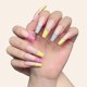 thumbnail image 3 of Long Coffin Ballerina Shape Fake Nails Press On Nail Artificial Finger Manicure, 3 of 4