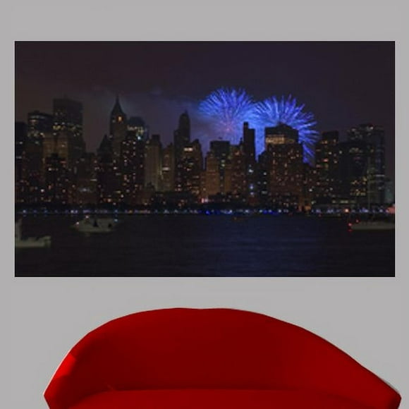 Wallhogs New York Skyline Glossy Wall Mural