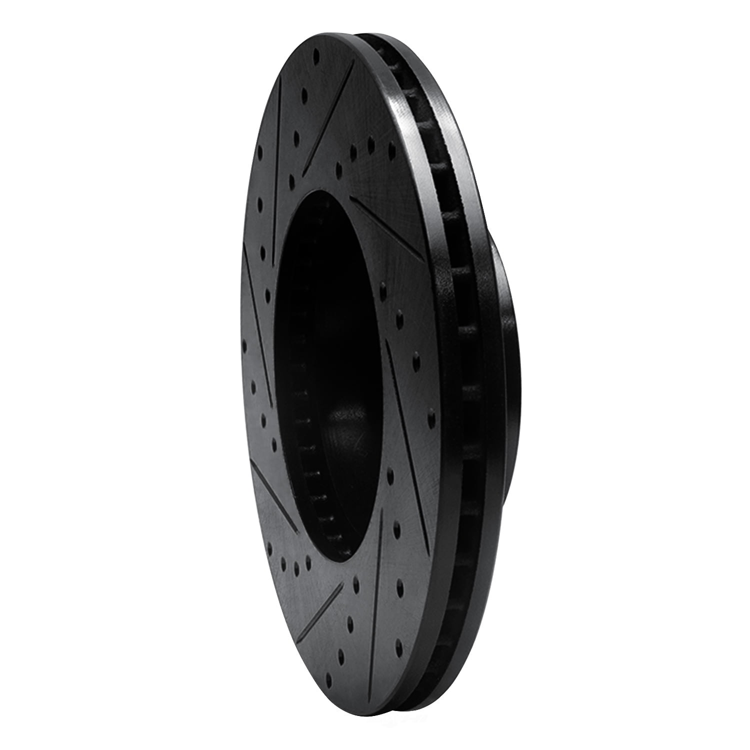 Dynamic Friction Company 633-56016R DFC Brake Rotor - Drilled And Slotted - Black