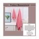 thumbnail image 4 of 4 Pzs Juego Toalla Baño, lana Coral Suave De Alta Densidad rosa/morado, 4 of 4