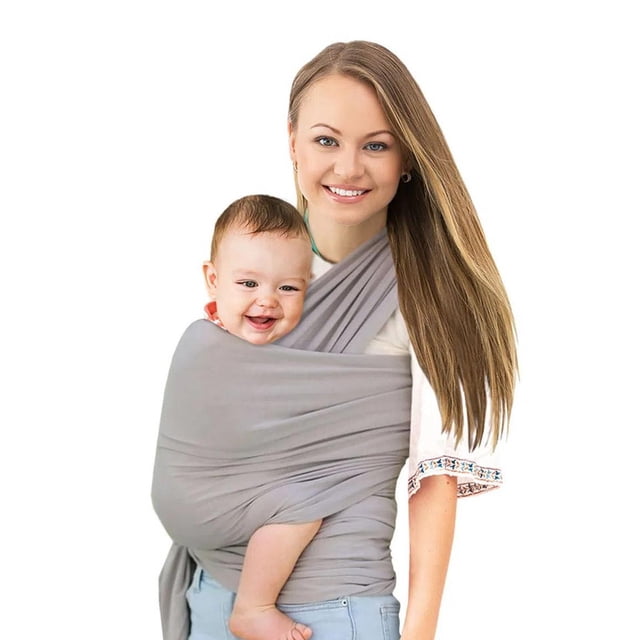 Fular Portabebé Baby Mink Gris