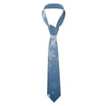 thumbnail image 1 of Fotbe Snowflakes1 Corbata Clásica para Hombre con Estampado – Corbata de Seda Jacquard Tejida, para Negocios, Bodas y Eventos Formales, 1 of 7
